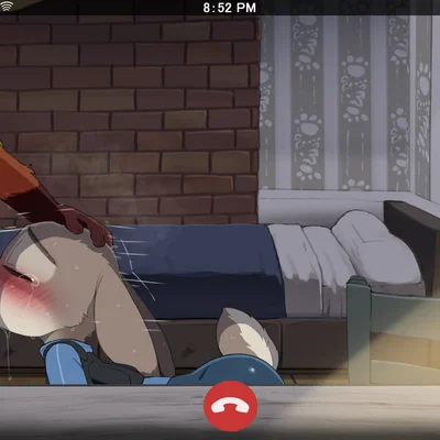 judy hopps, nick wilde (disney, zootopia) created by dagasi