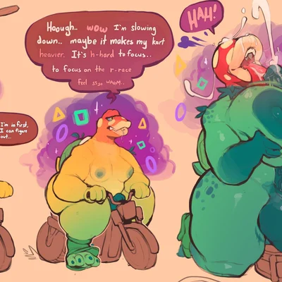 kamek (mario bros, mario kart) created by bigcozyorca