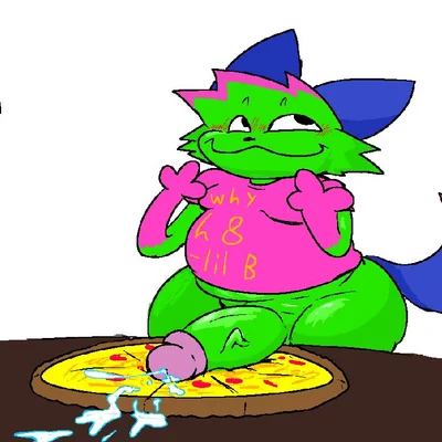 kevin (nyanwolf) (don't touch my pizza (meme), nyanwolf) created by stewnsfw