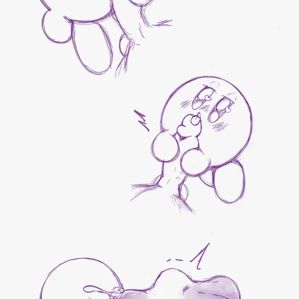 kirby (hal laboratory, kirby (series)) created by hoshi kodomo