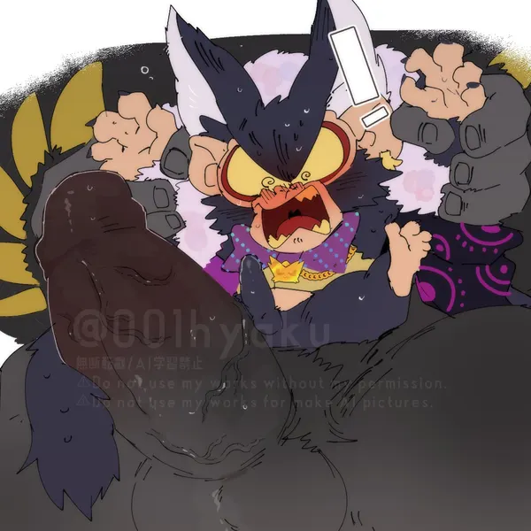 kong bananza, void kong (donkey kong (series), donkey kong bananza) created by hyaku (artist)