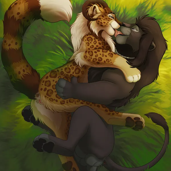kris (fallen5592), lulu (69rainbowfox69) created by heymayaart