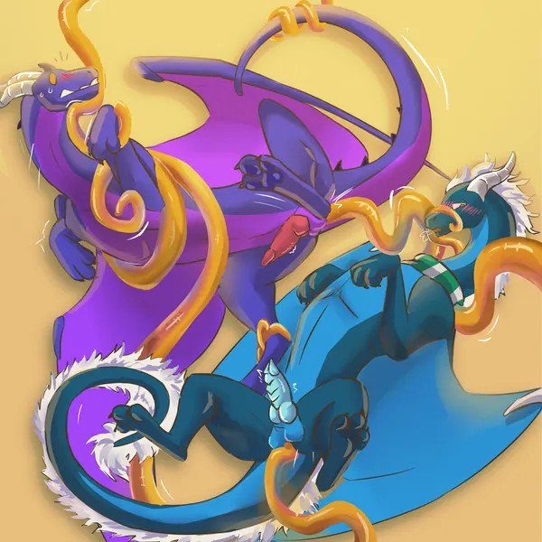 kyra (kyrathedragon), tundra (sir chandestroy) (mythology) created by worngside