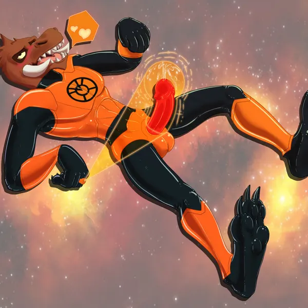 larfleeze (dc comics) created by jimmyrumshot
