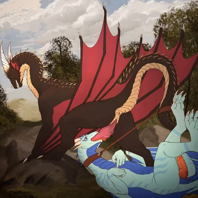 leniovias, tawyr (tastywyrm) (european mythology, mythology) created by veoros