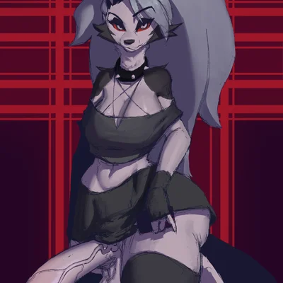 loona (helluva boss) (hellaverse, helluva boss) created by tenacitrus