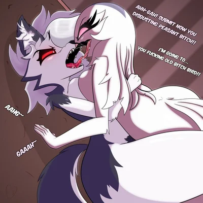 loona (helluva boss), stella (helluva boss) (hellaverse, helluva boss) created by zancu