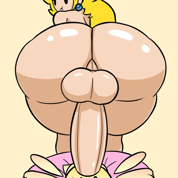 luvbi, princess peach (mario bros, nintendo) created by supermoonshroom