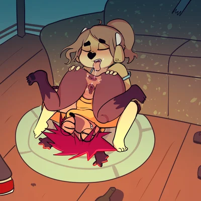 maggie hudson, ollie (lfswail) created by sprockeyart