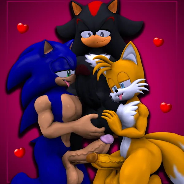miles prower, shadow the hedgehog, sonic the hedgehog (sega, sonic the hedgehog (series)) created by theashsfm