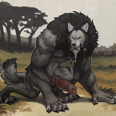 mjodvitnir (mythology) created by cu sith (artist)