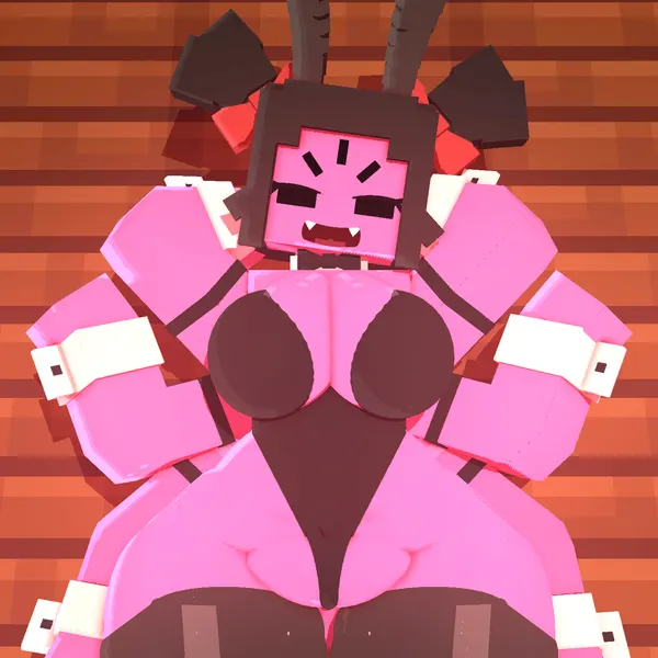 muffet (microsoft, minecraft) created by coresvoid