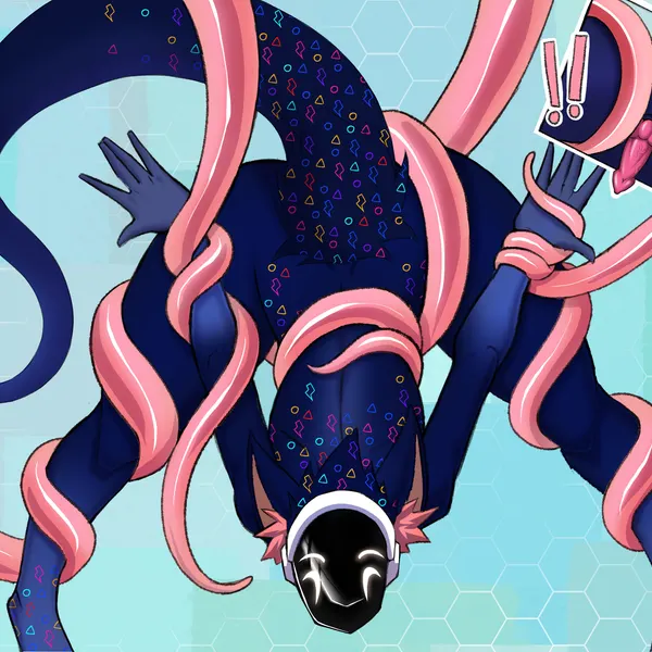 nebby the protogen created by teuzrosa