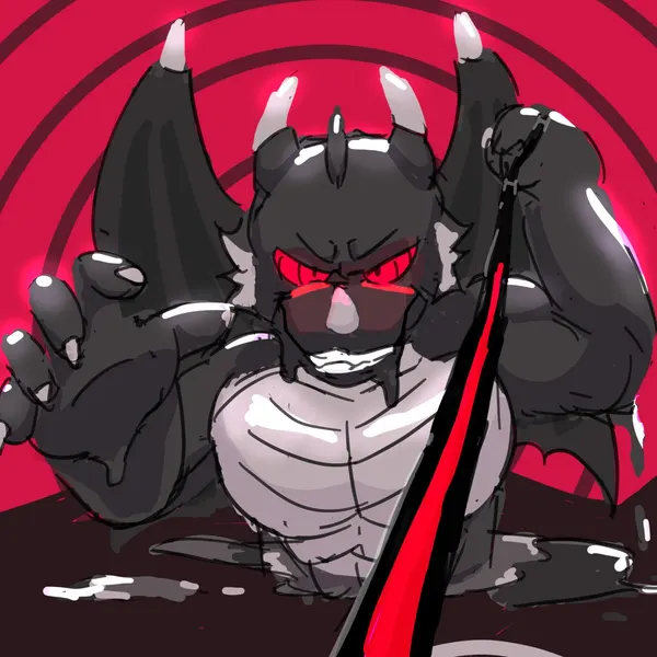 negadrake (mythology) created by xyldroth (artist)
