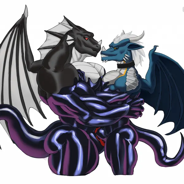 negadrake, talen (mythology) created by tiburalgo