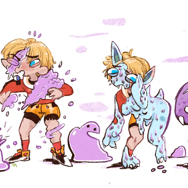 nintendo, pokemon created by bubbalossom