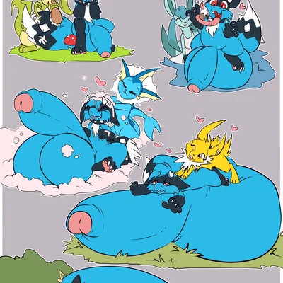 nintendo, pokemon created by fuf