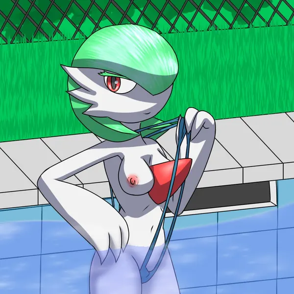 nintendo, pokemon created by kirlia furtive