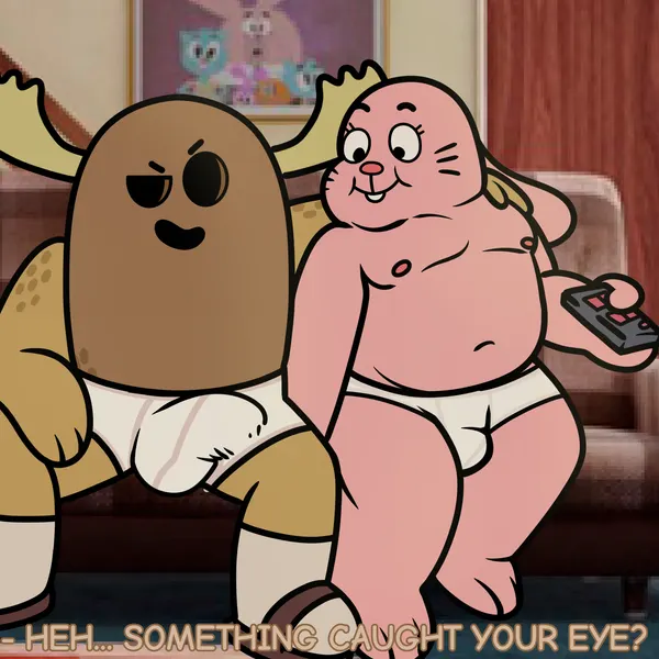 patrick fitzgerald, richard watterson (cartoon network, the amazing world of gumball) created by joalmidon