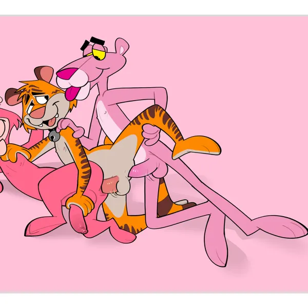 pink panther, snagglepuss (hanna-barbera) created by hairlessboyblunder