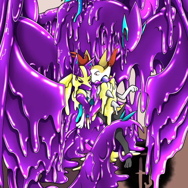 queen vinyl da.i'gyu-kazotetsu (mythology, nintendo) created by jasoned95