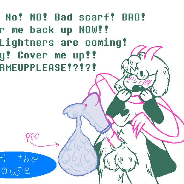 ralsei (deltarune, undertale (series)) created by ittithemouse