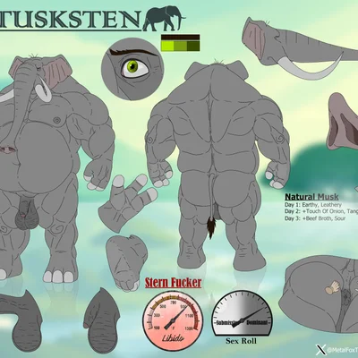 robert tusksten created by metalfoxt