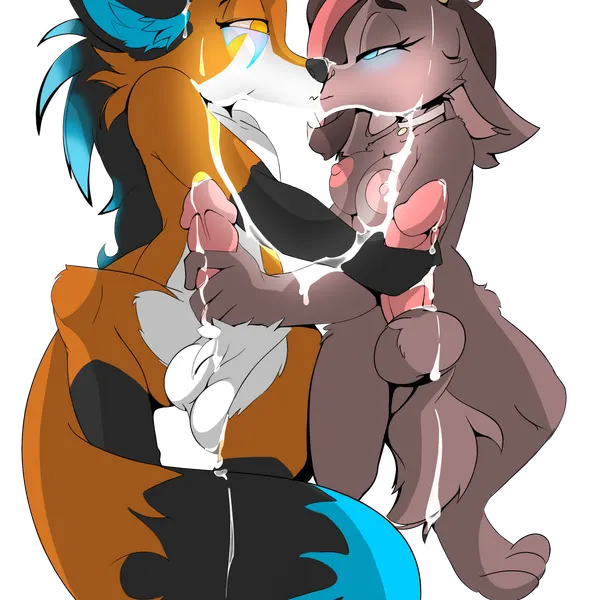 rose (rosethegoat), sany van fox created by bleuhare