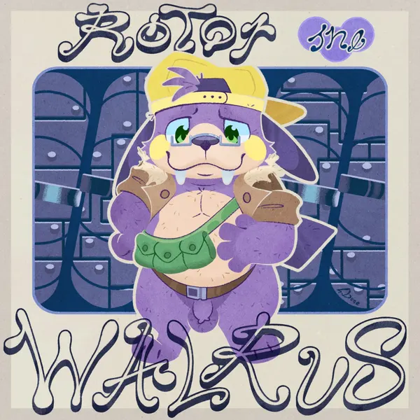 rotor the walrus (nintendo, pokemon) created by spooky dune