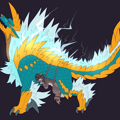 skar (skarracc) (capcom, monster hunter) created by pantheggon