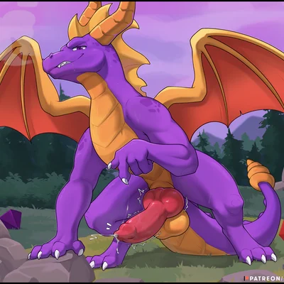 spyro (activision, mythology) created by ssssnowy