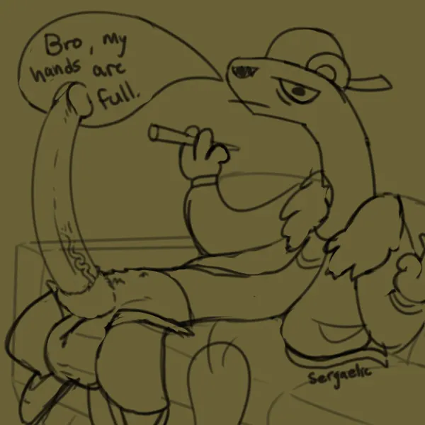 tony two joints (how to be cool) created by sergaelic