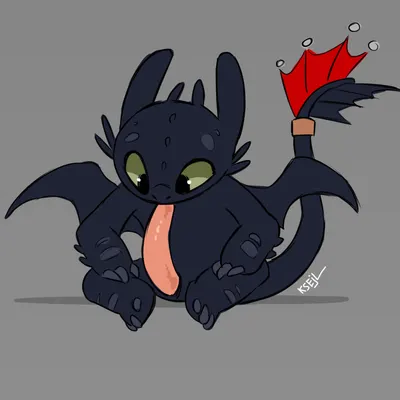 toothless (dreamworks, european mythology) created by ksejl