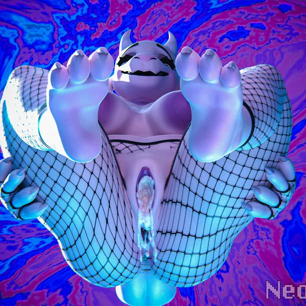 toriel (undertale (series)) created by neondos