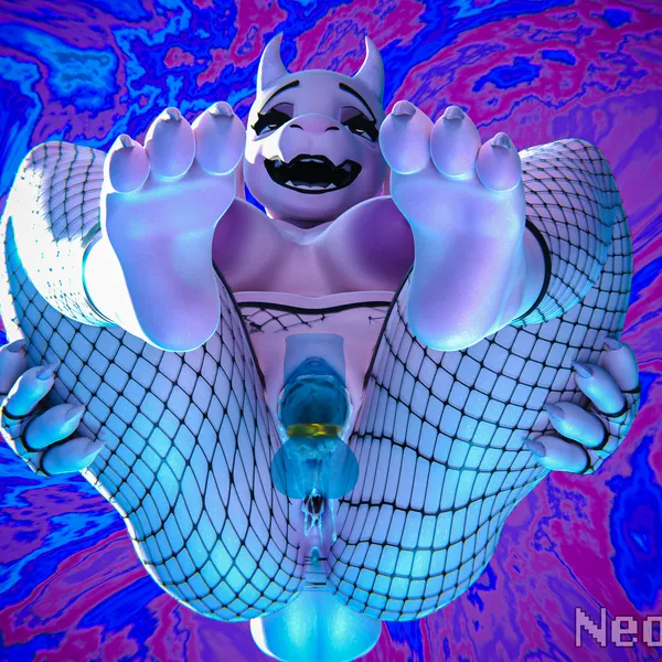 toriel (undertale (series)) created by neondos