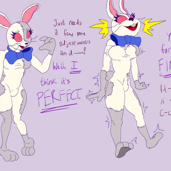 vanny (fnaf) (five nights at freddy's, scottgames) created by likasomboody