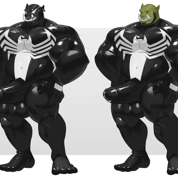 venom (marvel) (marvel) created by cxcxxcxxxx