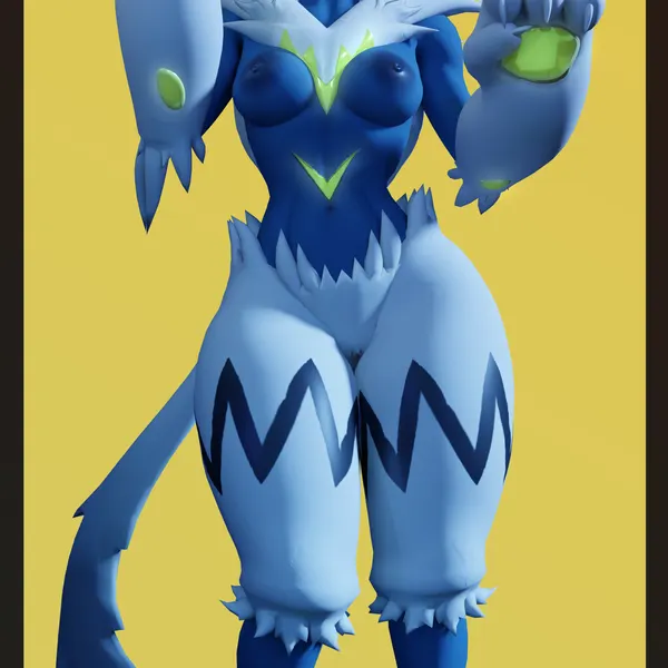 warfare zeraora (nintendo, pokemon) created by samtrix