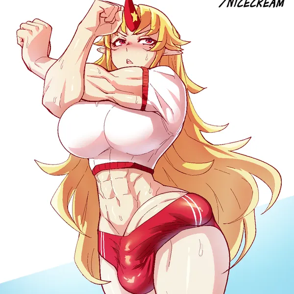 yuugi hoshiguma (asian mythology, east asian mythology) created by nicecream