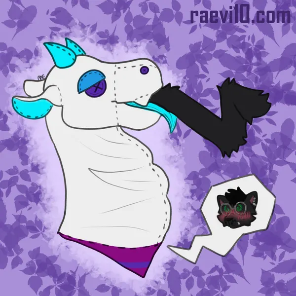 zero (raevi10) (mythology, vore day) created by raevi10