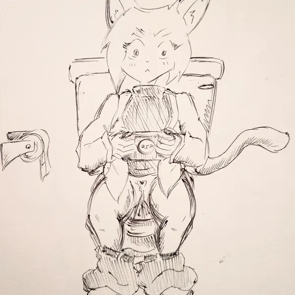 aeris (vg cats) (playstation, playstation portable) created by pikapika212