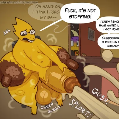 alphys, monster kid (undertale (series)) created by perpleon