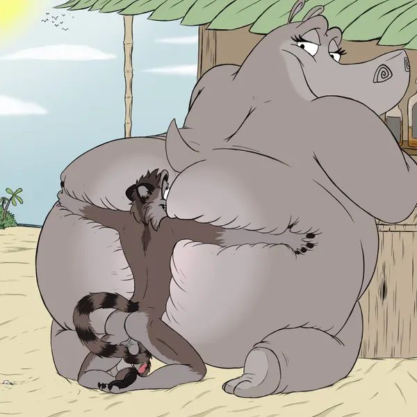 alucarda (cherylthehunter72), gloria (madagascar) (dreamworks, madagascar (series)) created by sparkle cat