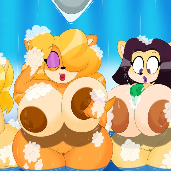 ami bandicoot, isabella bandicoot, liz bandicoot (activision, crash bandicoot (series)) created by 3barts