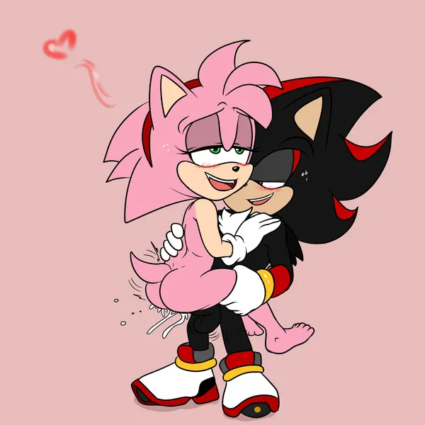 amy rose, classic amy rose, shadow the hedgehog (classic sonic (universe), sega) created by soulyagami64