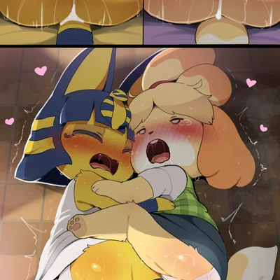 ankha (animal crossing), cyd (animal crossing), dizzy (animal crossing) (animal crossing, nintendo) created by dagasi