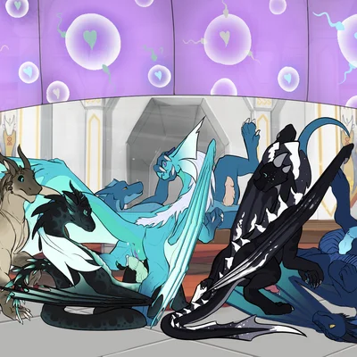 aradea, frosti (frostidragon), iristrasz (ilirej) (mythology) created by frostidragon