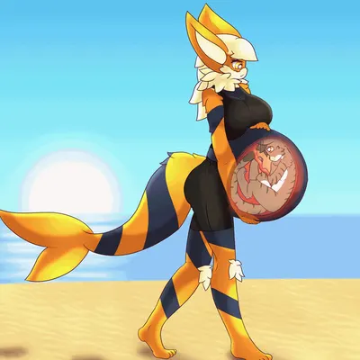 arc vap, backis (nintendo, pokemon) created by vextrix