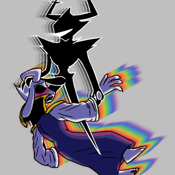 asriel dreemurr (god form), roaring knight (deltarune, undertale) created by detrefle13