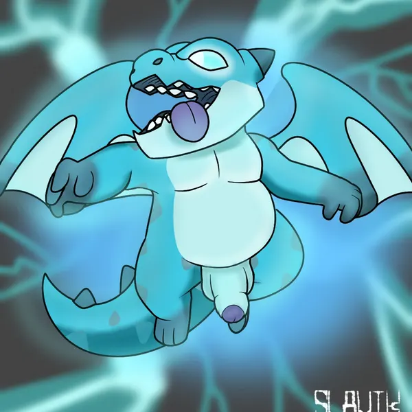 baby dragon (clash roayle) (clash royale, mythology) created by slavik.
